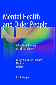 Couverture de l’ouvrage Mental Health and Older People