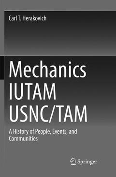Cover of the book Mechanics IUTAM USNC/TAM