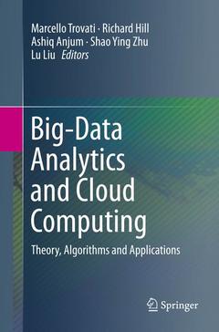 Couverture de l’ouvrage Big-Data Analytics and Cloud Computing