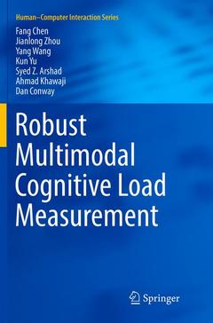 Couverture de l’ouvrage Robust Multimodal Cognitive Load Measurement