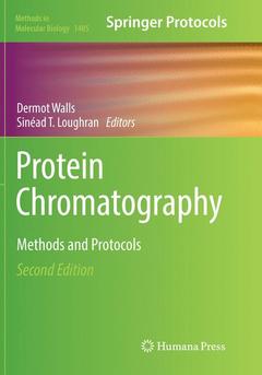 Couverture de l’ouvrage Protein Chromatography