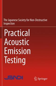 Couverture de l’ouvrage Practical Acoustic Emission Testing