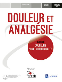 Cover of the book Douleurs post-chirurgicales