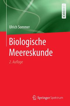 Couverture de l’ouvrage Biologische Meereskunde