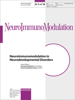 Couverture de l’ouvrage Neuroimmunomodulation in Neurodevelopmental Disorders