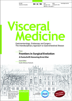 Couverture de l’ouvrage Frontiers in Surgical Evolution: A Festschrift Honoring Ernst Klar