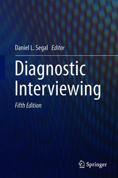 Couverture de l’ouvrage Diagnostic Interviewing