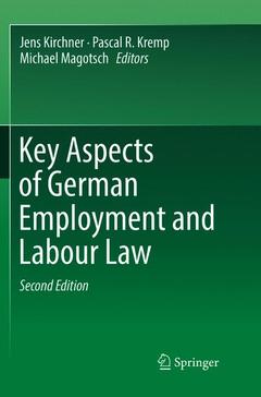 Cover of the book Key Aspects of German Employment and Labour Law