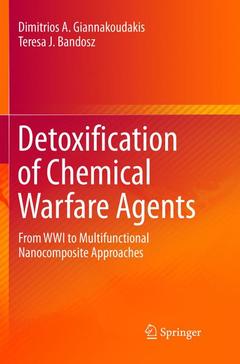 Couverture de l’ouvrage Detoxification of Chemical Warfare Agents