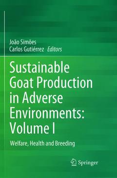 Couverture de l’ouvrage Sustainable Goat Production in Adverse Environments: Volume I
