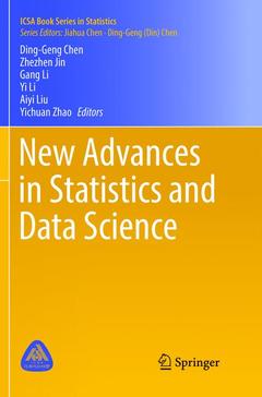 Couverture de l’ouvrage New Advances in Statistics and Data Science
