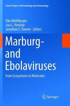 Couverture de l’ouvrage Marburg- and Ebolaviruses
