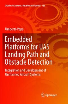 Couverture de l’ouvrage Embedded Platforms for UAS Landing Path and Obstacle Detection