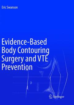 Couverture de l’ouvrage Evidence-Based Body Contouring Surgery and VTE Prevention