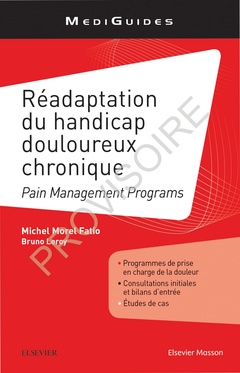 Cover of the book Réadaptation du handicap douloureux chronique