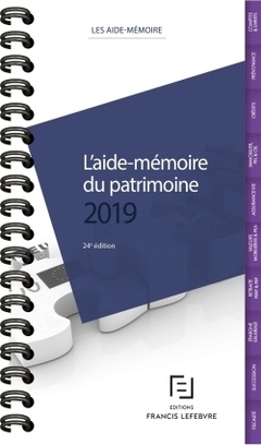 Cover of the book L'aide-mémoire du patrimoine