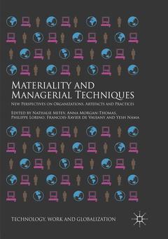 Couverture de l’ouvrage Materiality and Managerial Techniques