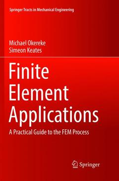 Couverture de l’ouvrage Finite Element Applications