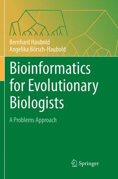 Cover of the book Bioinformatics for Evolutionary Biologists