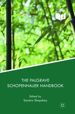 Cover of the book The Palgrave Schopenhauer Handbook