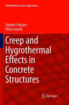 Cover of the book Creep and Hygrothermal Effects in Concrete Structures