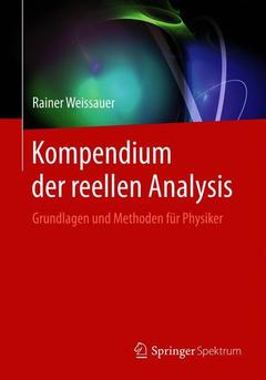 Cover of the book Kompendium der reellen Analysis