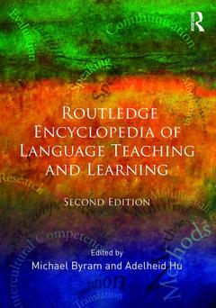 Couverture de l’ouvrage Routledge Encyclopedia of Language Teaching and Learning