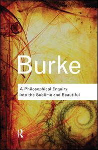 Cover of the book A Philosophical Enquiry Into the Sublime and Beautiful