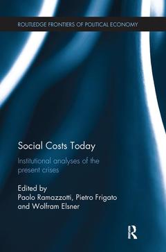 Couverture de l’ouvrage Social Costs Today