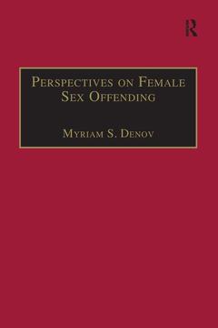 Couverture de l’ouvrage Perspectives on Female Sex Offending
