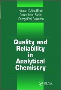 Couverture de l’ouvrage Quality and Reliability in Analytical Chemistry