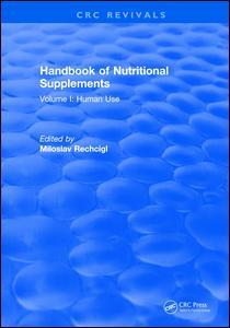 Couverture de l’ouvrage Handbook of Nutritional Supplements