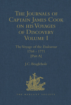 Couverture de l’ouvrage The Journals of Captain James Cook on his Voyages of Discovery