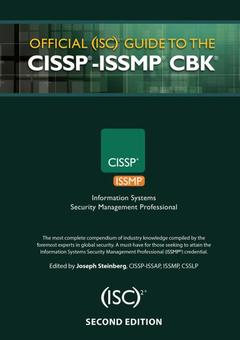 Couverture de l’ouvrage Official (ISC)2® Guide to the CISSP®-ISSMP® CBK®