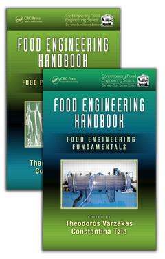 Couverture de l’ouvrage Food Engineering Handbook, Two Volume Set