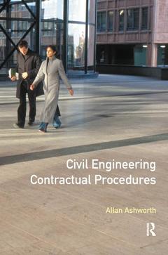 Couverture de l’ouvrage Civil Engineering Contractual Procedures