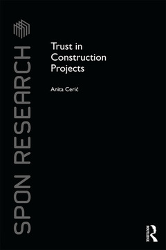 Couverture de l’ouvrage Trust in Construction Projects