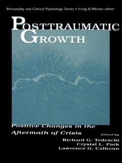 Couverture de l’ouvrage Posttraumatic Growth