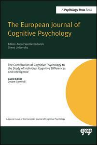 Couverture de l’ouvrage The Contribution of Cognitive Psychology to the Study of Individual Cognitive Differences and Intelligence