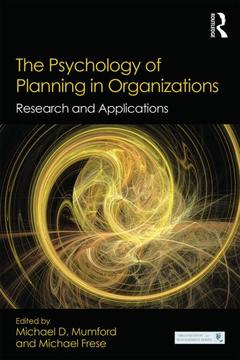 Cover of the book The Psychology of Planning in Organizations