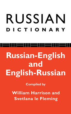 Couverture de l’ouvrage Russian Dictionary