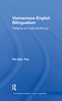 Couverture de l’ouvrage Vietnamese-English Bilingualism