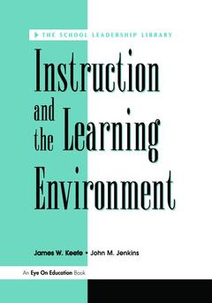 Couverture de l’ouvrage Instruction and the Learning Environment