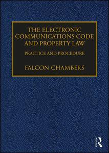 Couverture de l’ouvrage The Electronic Communications Code and Property Law