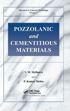 Couverture de l’ouvrage Pozzolanic and Cementitious Materials
