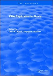 Couverture de l’ouvrage Dna Replication In Plants