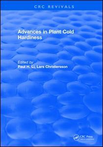 Cover of the book Advances in Plant Cold Hardiness