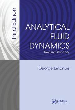 Couverture de l’ouvrage Analytical Fluid Dynamics