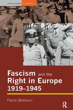 Couverture de l’ouvrage Fascism and the Right in Europe 1919-1945