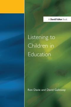 Cover of the book Listening to Children in Education